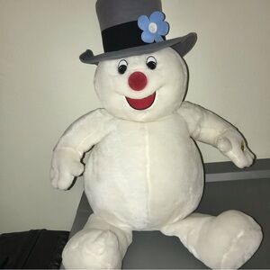 Frosty the snowman Gemmy Large Plush vintage